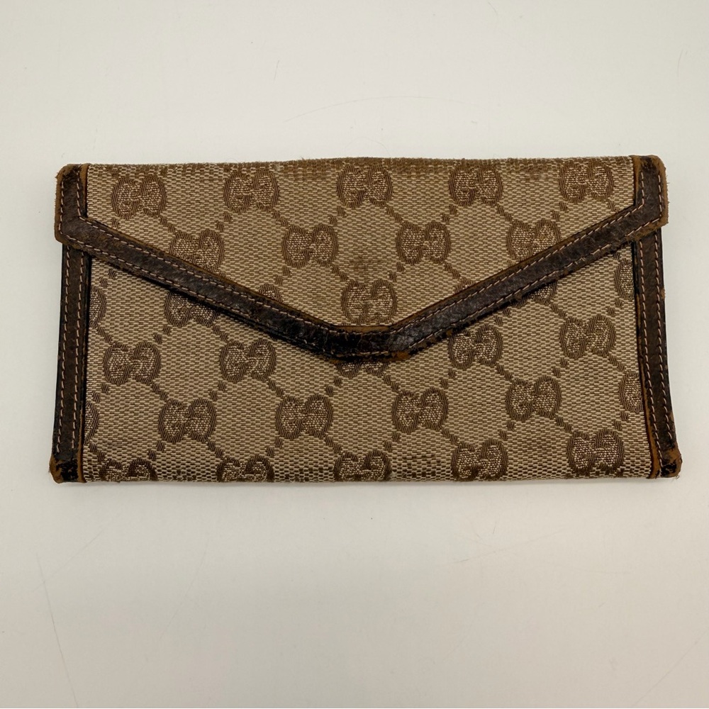 Gucci Brown Monogram Women's Clutch